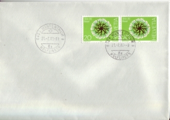 CH FDC 1170 - 1980 00 016 ●